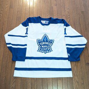 Andrew Raycroft Autographed Toronto Maple Leafs CCM Jersey - Size L